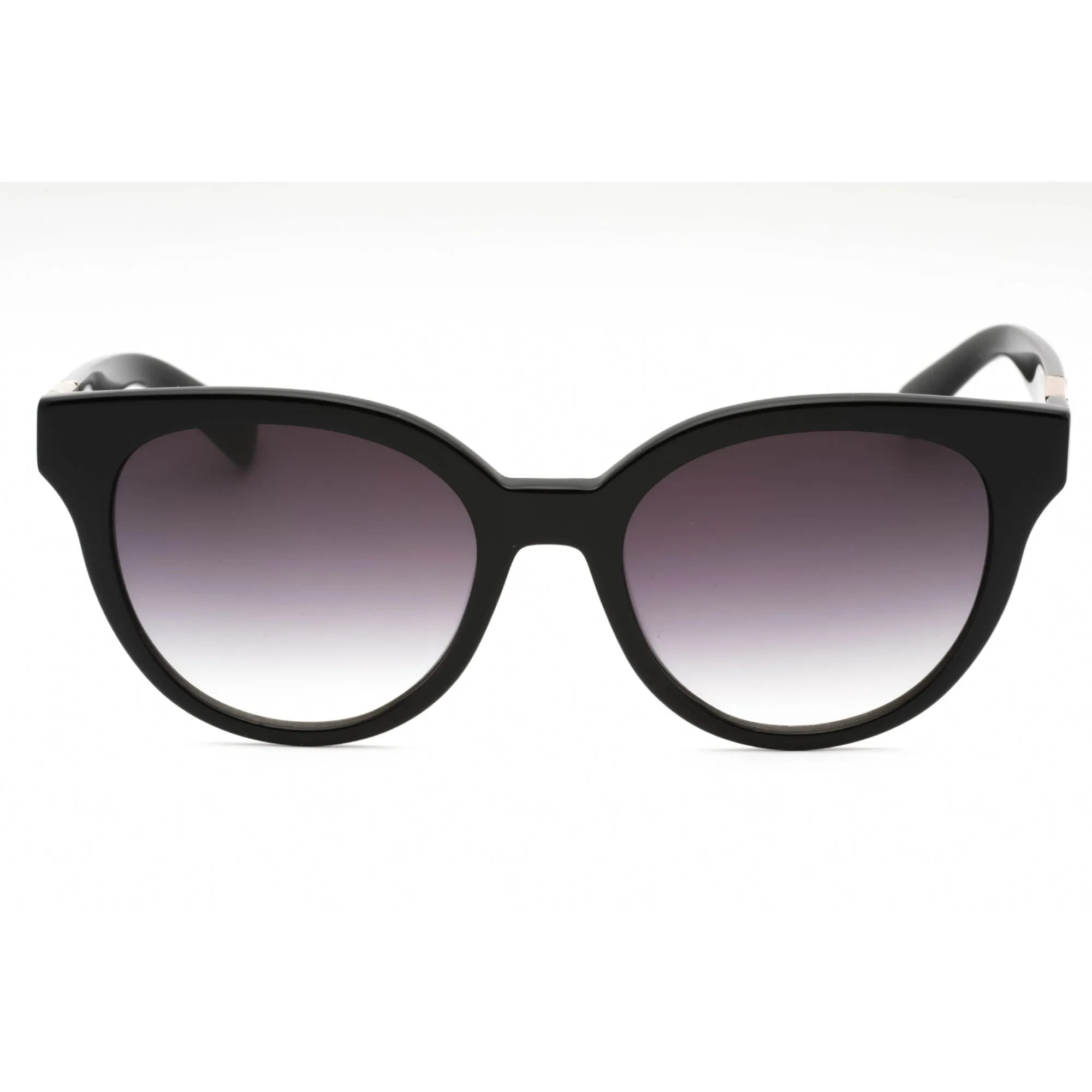 Longchamp Women's Sunglasses - Black Plastic Round Shape Full Rim Frame | LO697S 001