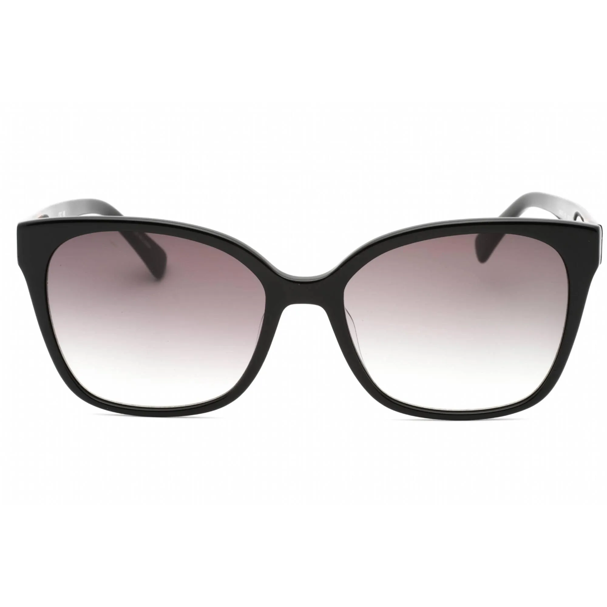 Longchamp Women's Sunglasses - Grey Gradient Lens Black Rectangular, 55mm | LO657S 001
