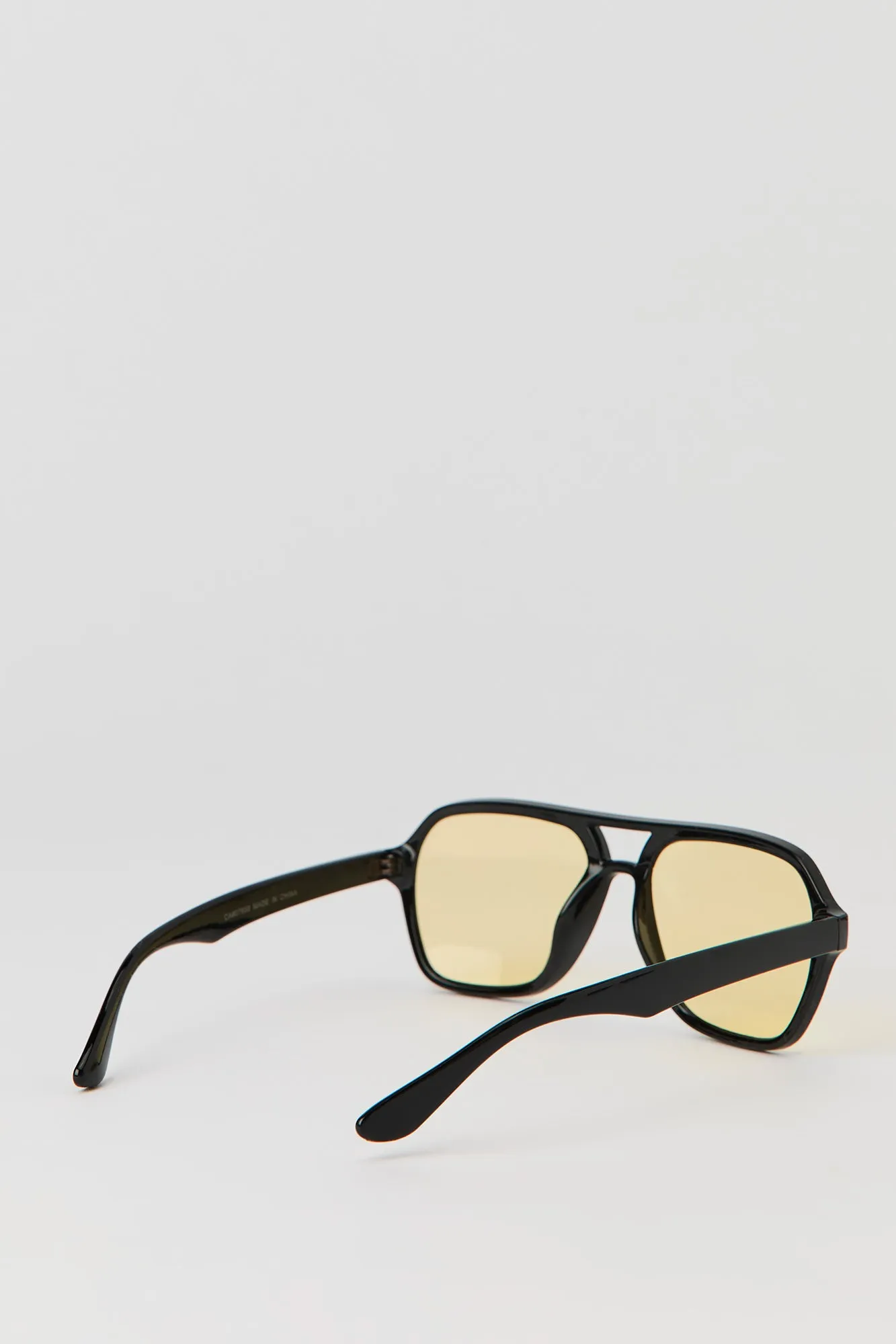 Lunettes de soleil aviateur épaisses