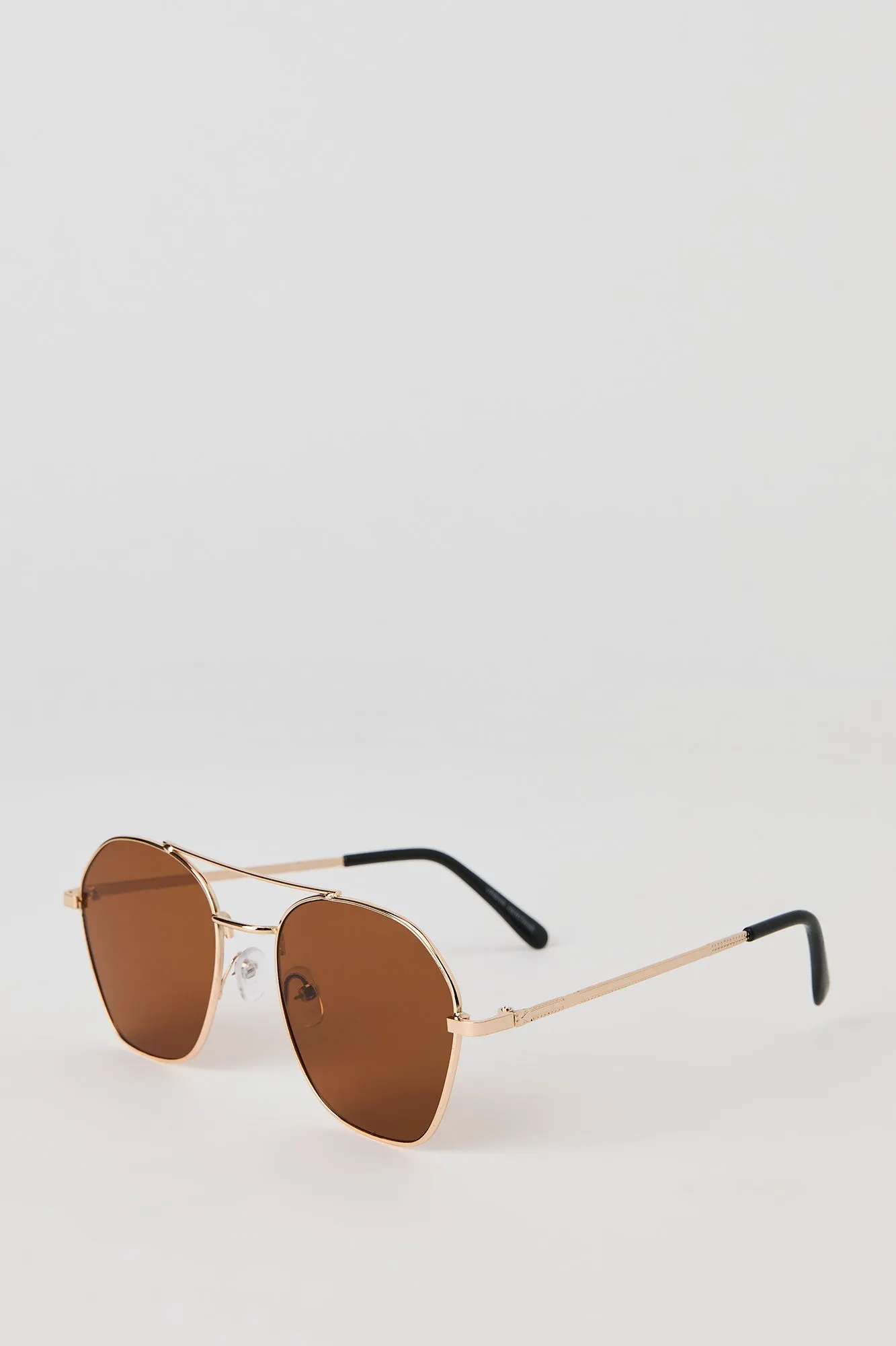 Lunettes de soleil aviateur rondes