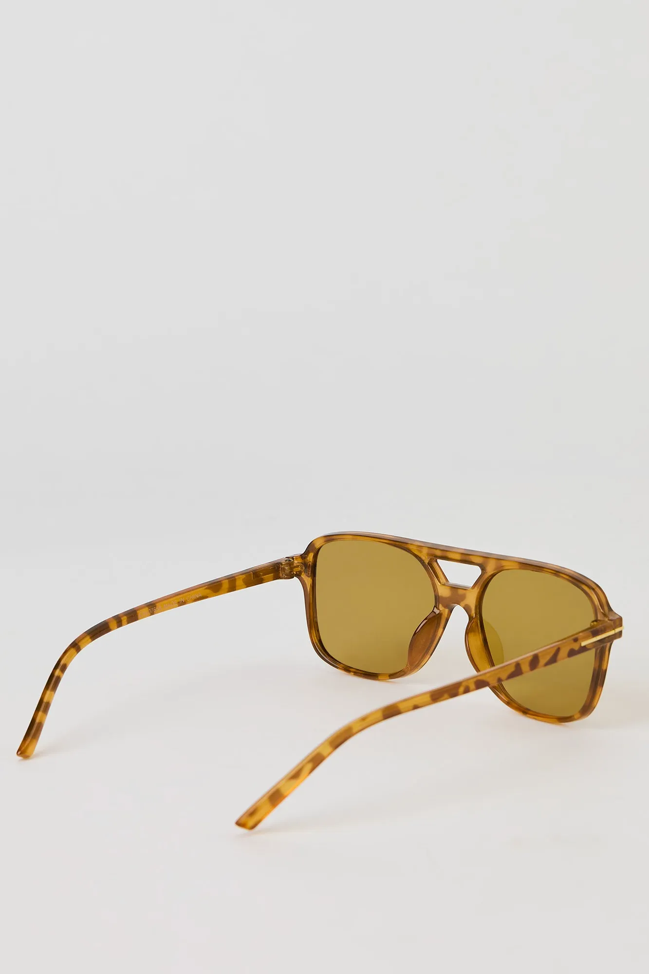 Lunettes de soleil aviateur transparentes