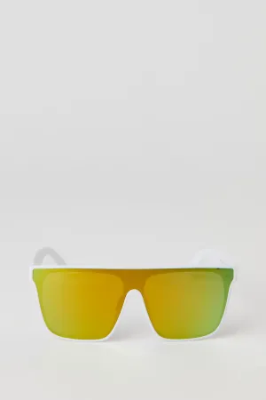Lunettes de soleil carrées teintées