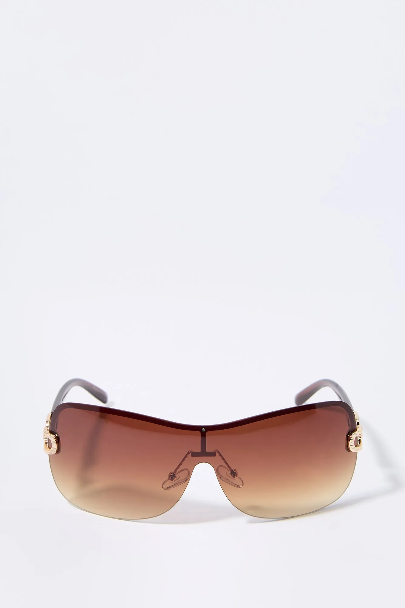 Lunettes de soleil Coloré sans monture