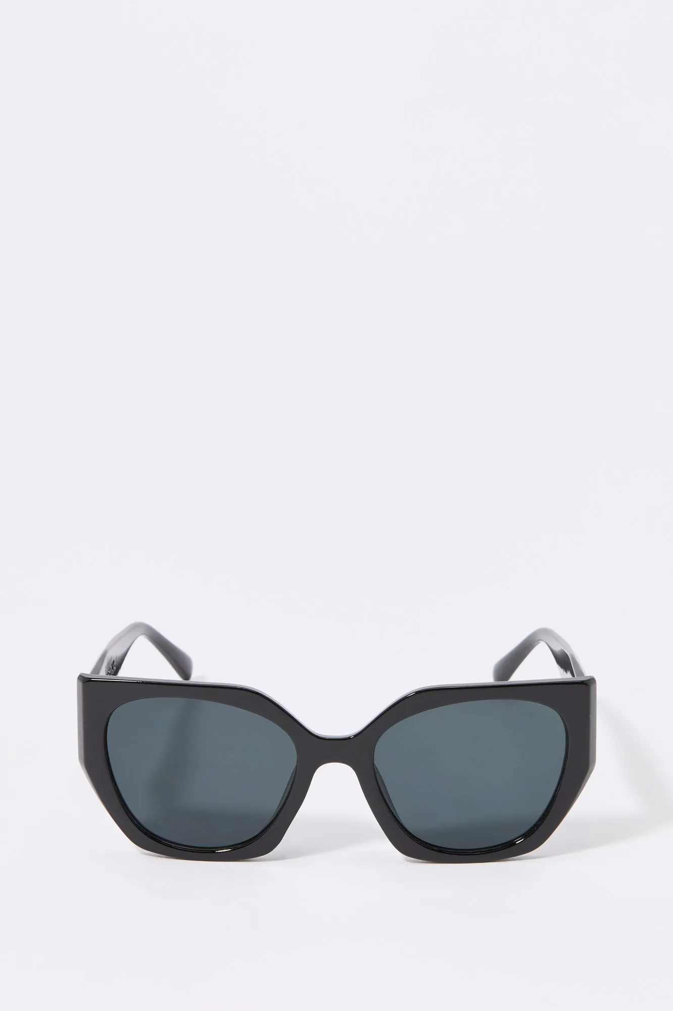 Lunettes de soleil oeil de chat géométriques