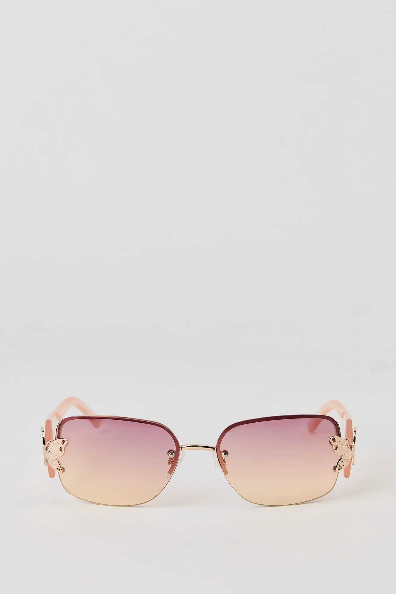 Lunettes de soleil Papillon sans monture