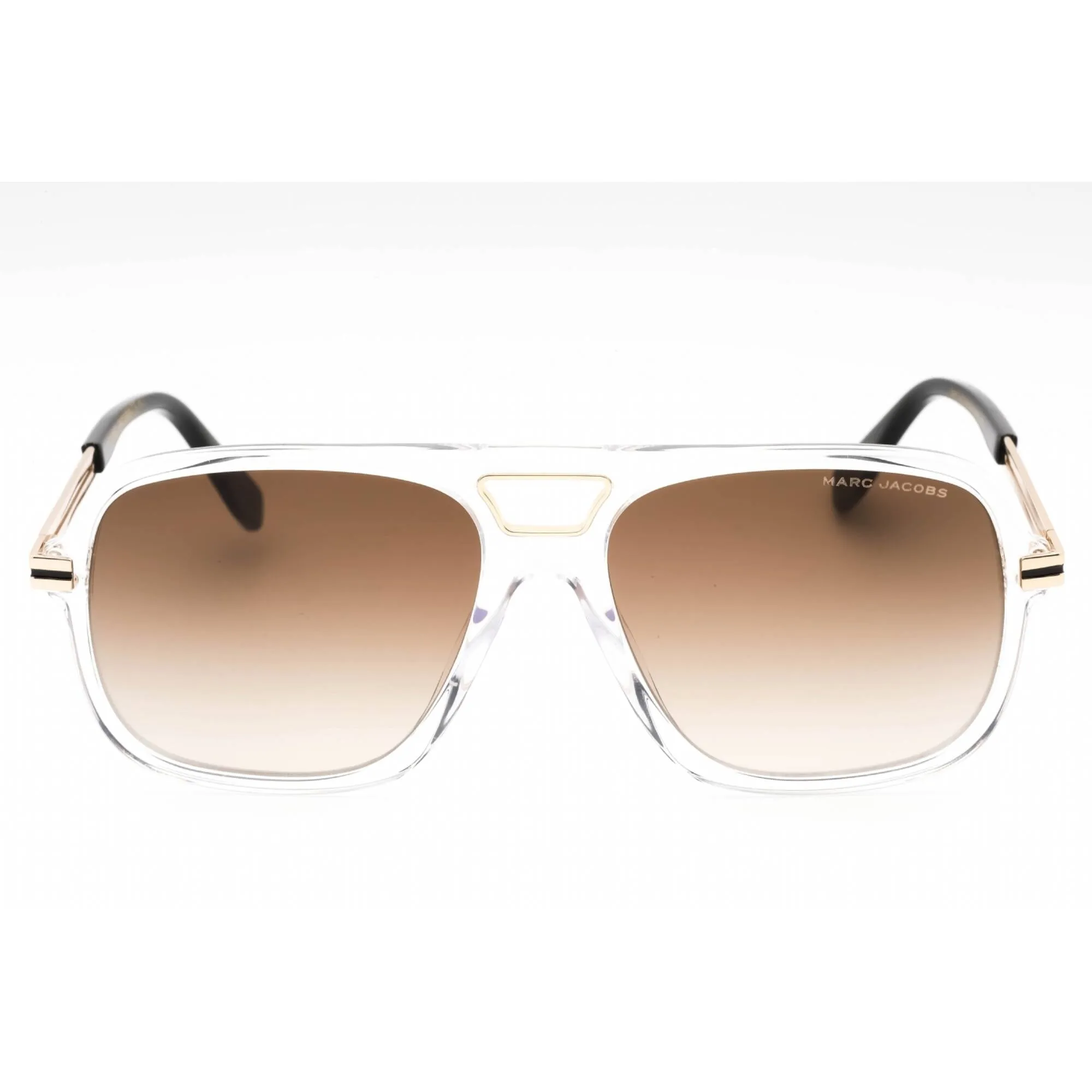 Marc Jacobs Men's Sunglasses - Crystal Black Plastic Square Frame | MARC 415/S 0MNG HA