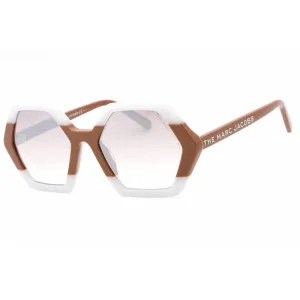 Marc Jacobs Women's Sunglasses - Full Rim Nude White Shield Frame | MARC 521/S 0BJS NQ