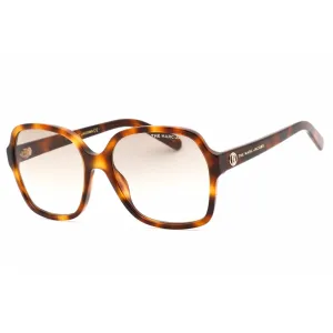 Marc Jacobs Women's Sunglasses - Havana Butterfly Plastic Frame | MARC 526/S 0086 HA