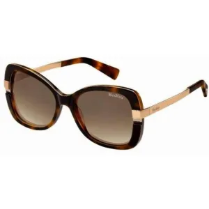 Max Mara Women's Sunglasses - Havana Ivory Gold Frame | MAX MARA LAYER I/S 0CJ7/JD