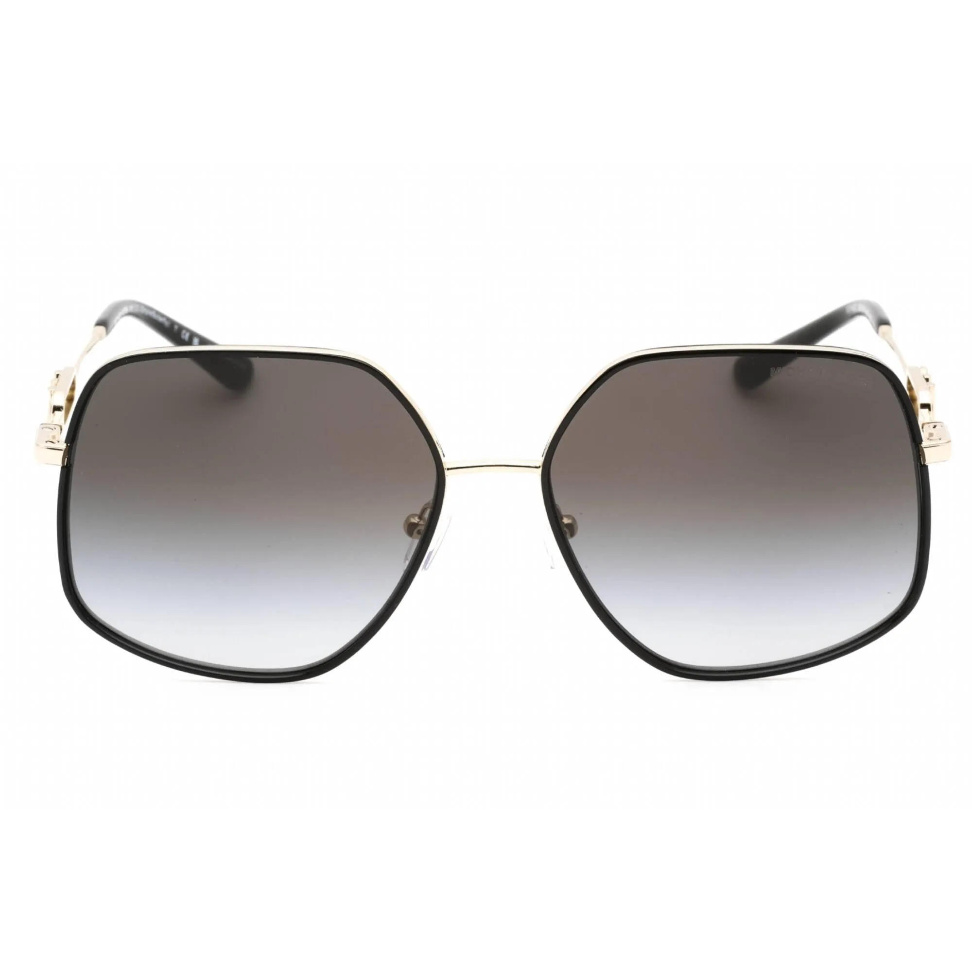 Michael Kors Women's Sunglasses - Light Gold/Black Square Frame | 0MK1127J 10148G