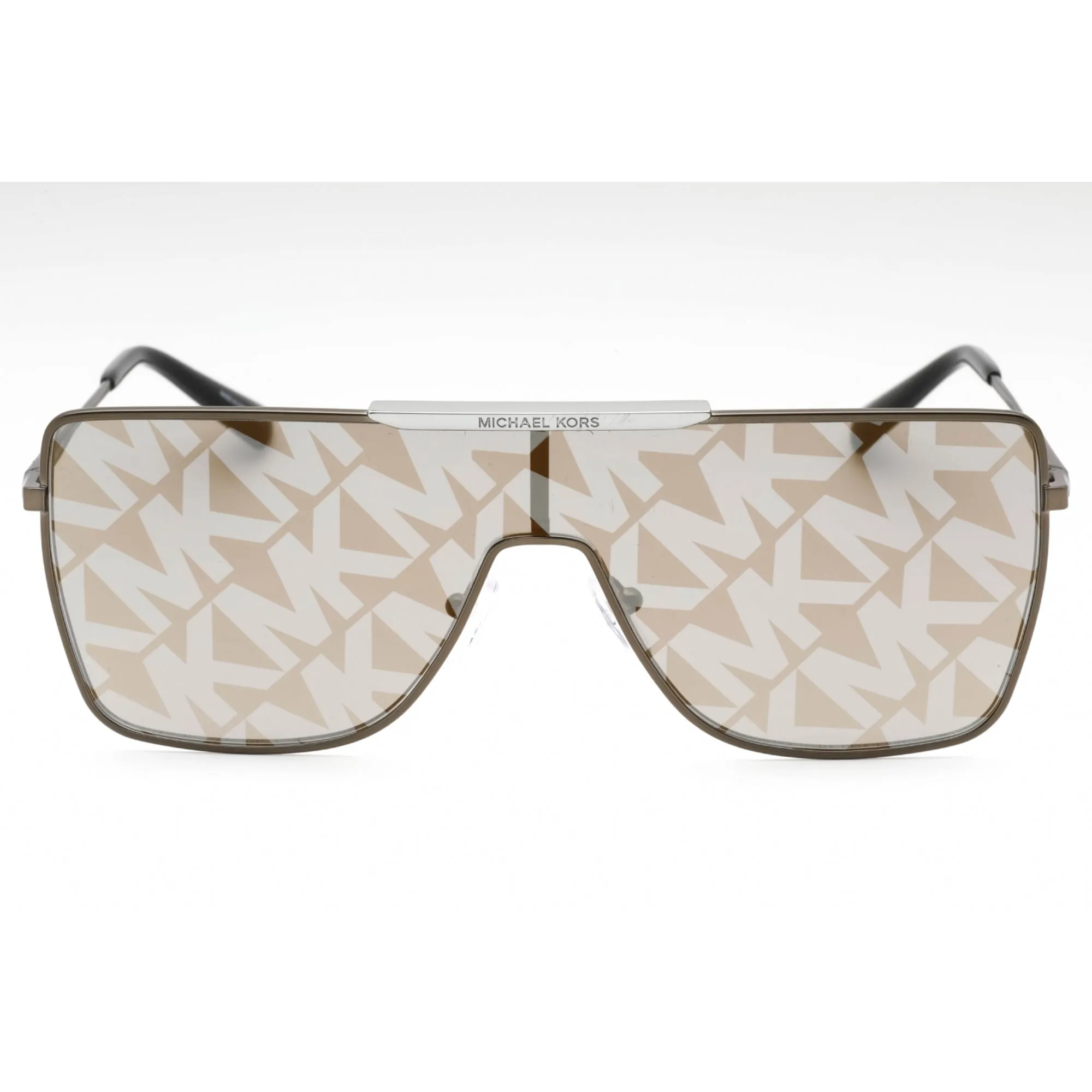 Michael Kors Women's Sunglasses - Matte Gunmetal Shield Full Rim | 0MK1152 1002/E