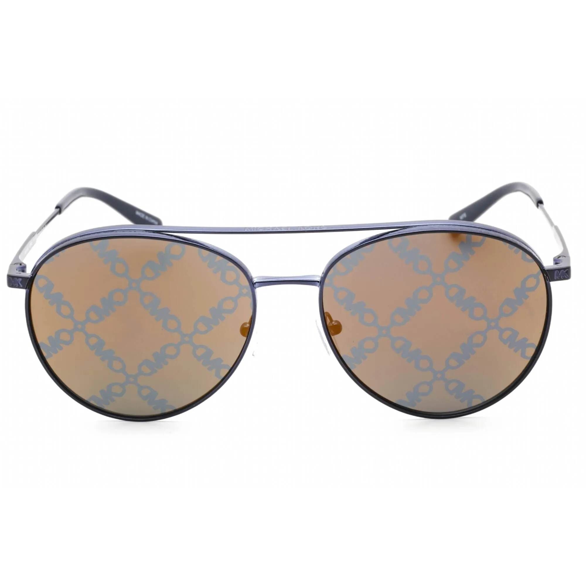 Michael Kors Women's Sunglasses - Metallic Navy Blue Aviator Frame | 0MK1138 1895AM