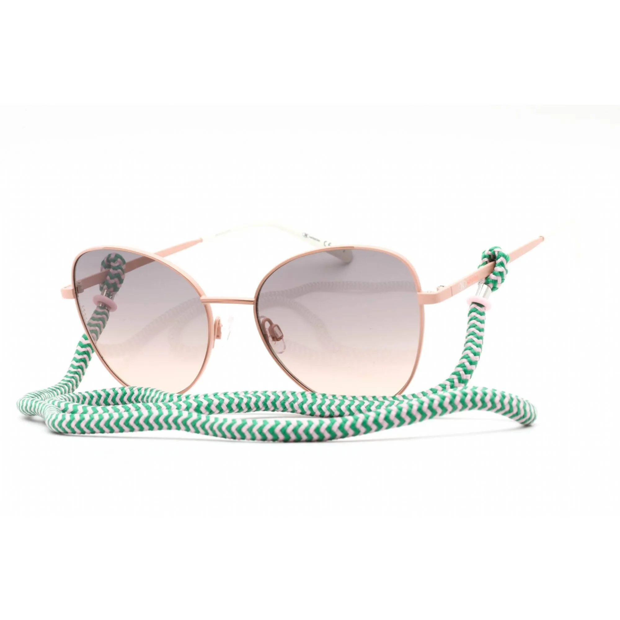 Missoni Women's Sunglasses - Nude Cat Eye Frame Grey Fuchsia Lens | MMI 0038/S FWM FF