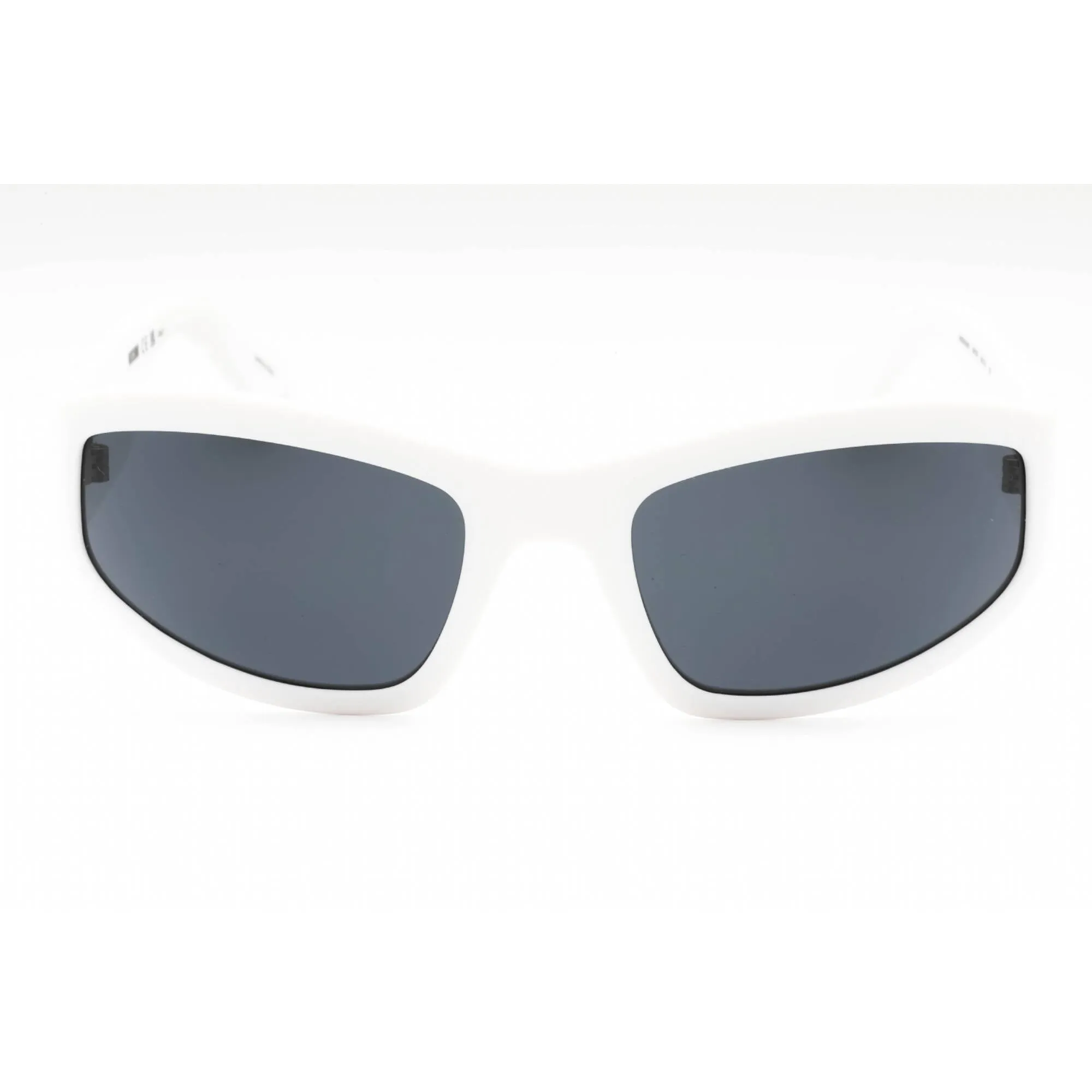Moschino Men's Sunglasses - Matte White Rectangular Full Rim Frame | MOS164/S 06HT IR