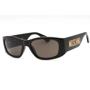 Moschino Women's Sunglasses - Black Plastic Cat Eye Full Rim Frame | MOS145/S 0807 IR