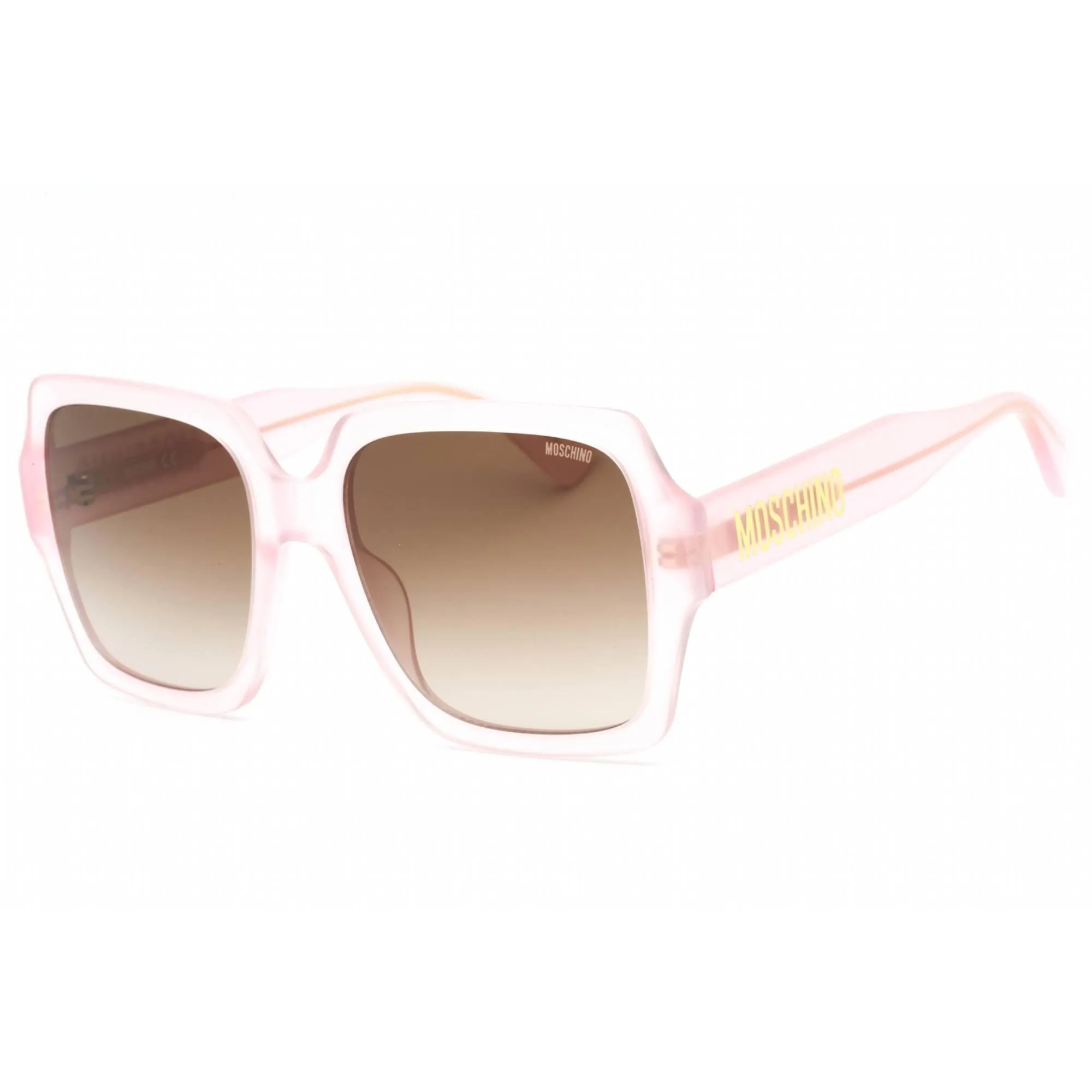 Moschino Women's Sunglasses - Full Rim Pink Plastic Square Frame | MOS127/S 035J HA