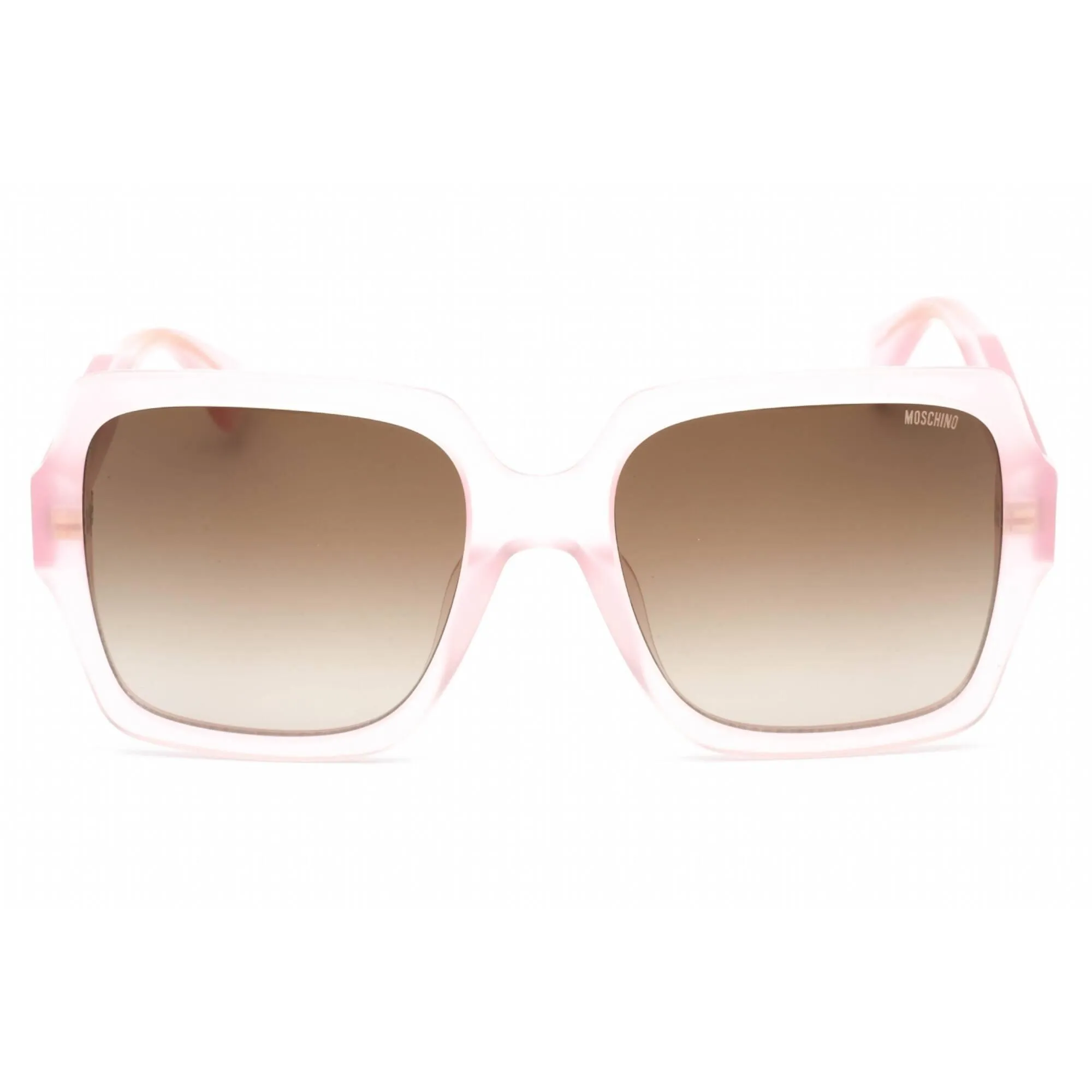 Moschino Women's Sunglasses - Full Rim Pink Plastic Square Frame | MOS127/S 035J HA