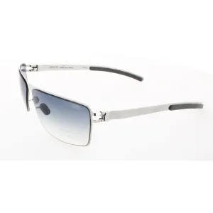 Mykita Unisex Sunglasses - Shiny Silver Metal Frame | NO1 SUN-TREVOR-SHINNY SILVER 051