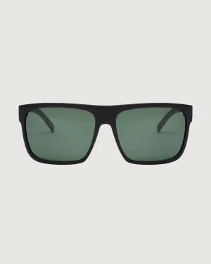 OTIS After Dark Sunglasses - Matte Black Green Polar