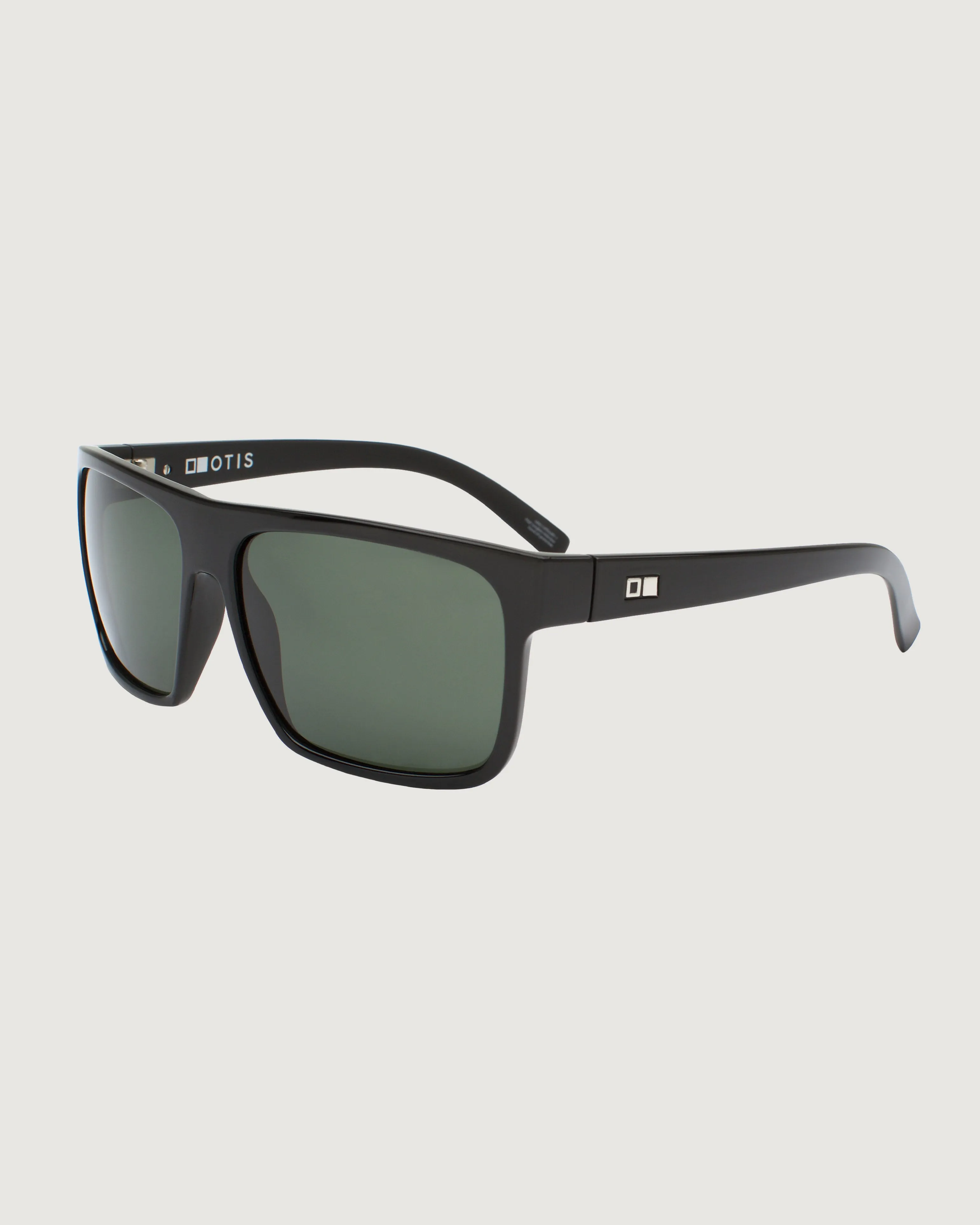 OTIS After Dark Sunglasses - Matte Black Green Polar