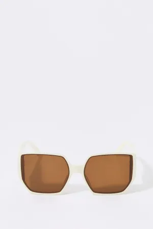 Oversized Geo Sunglasses
