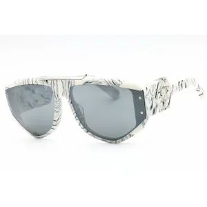 Philipp Plein Men's Sunglasses - Marmorized Ivory Full Rim Navigator | SPP093M 9YLX