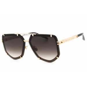 Philipp Plein Men's Sunglasses - Rose Gold Glossy Parts Black Frame | SPP132 0301