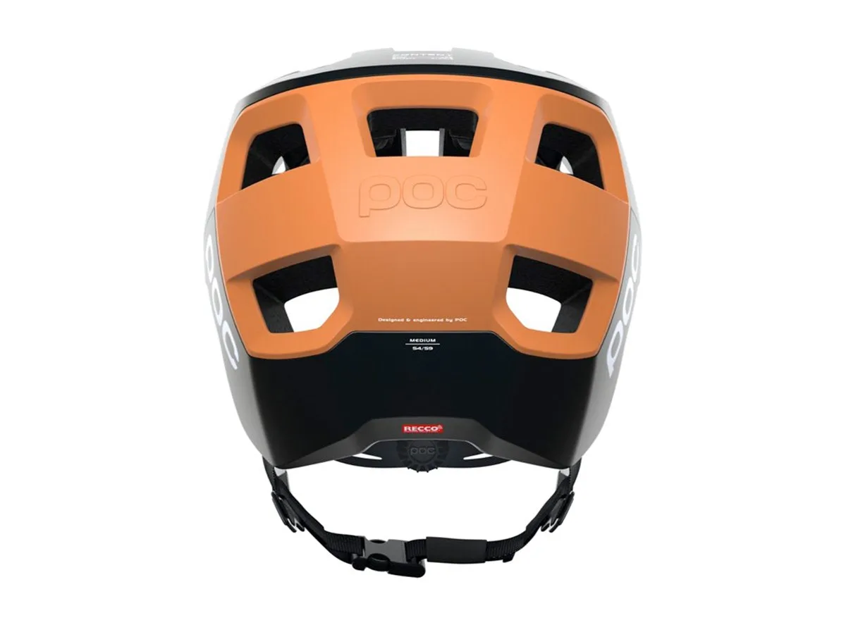POC Kortal MTB Helmet - Uranium Black-Light Citrine-Orange Matt
