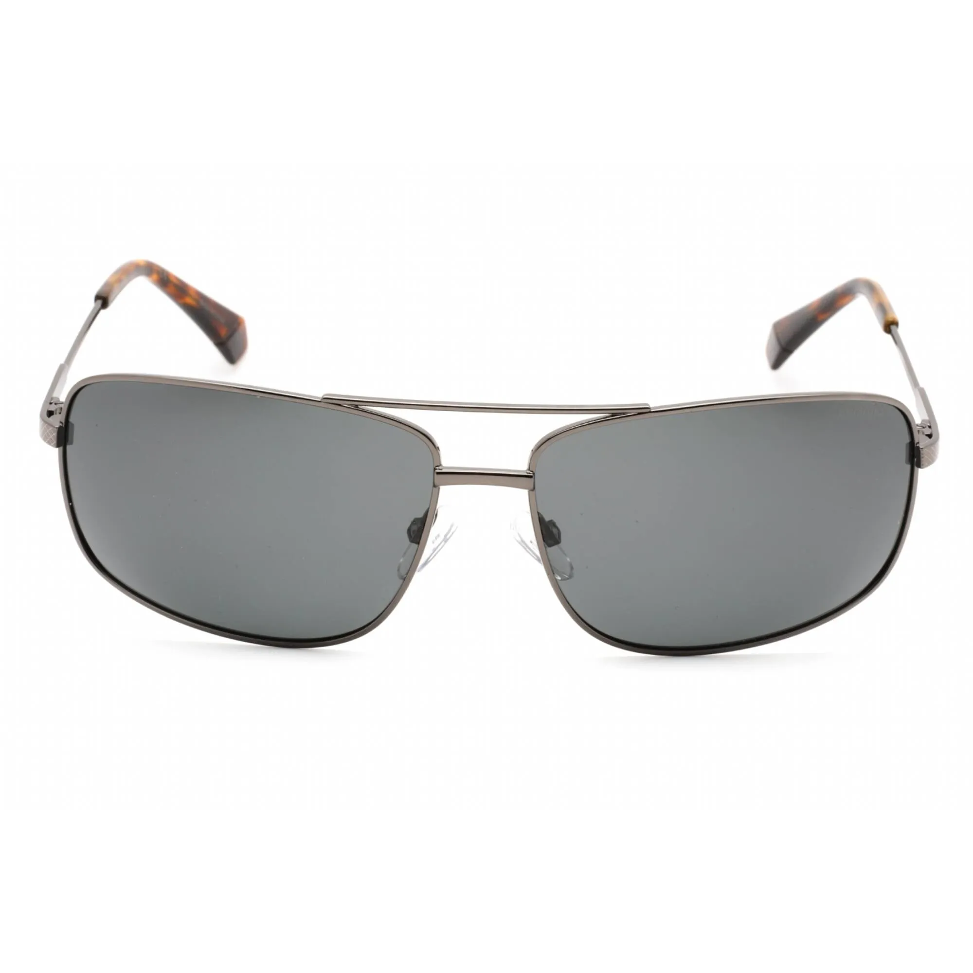 Polaroid Core Men's Sunglasses - Dark Ruthenium Rectangular Frame | PLD 2101/S 0KJ1 M9