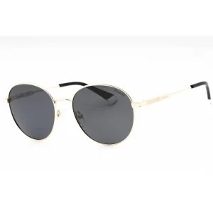 Polaroid Core Men's Sunglasses - Gold Grey Metal Round Frame | PLD 4135/S/X 2F7 M9