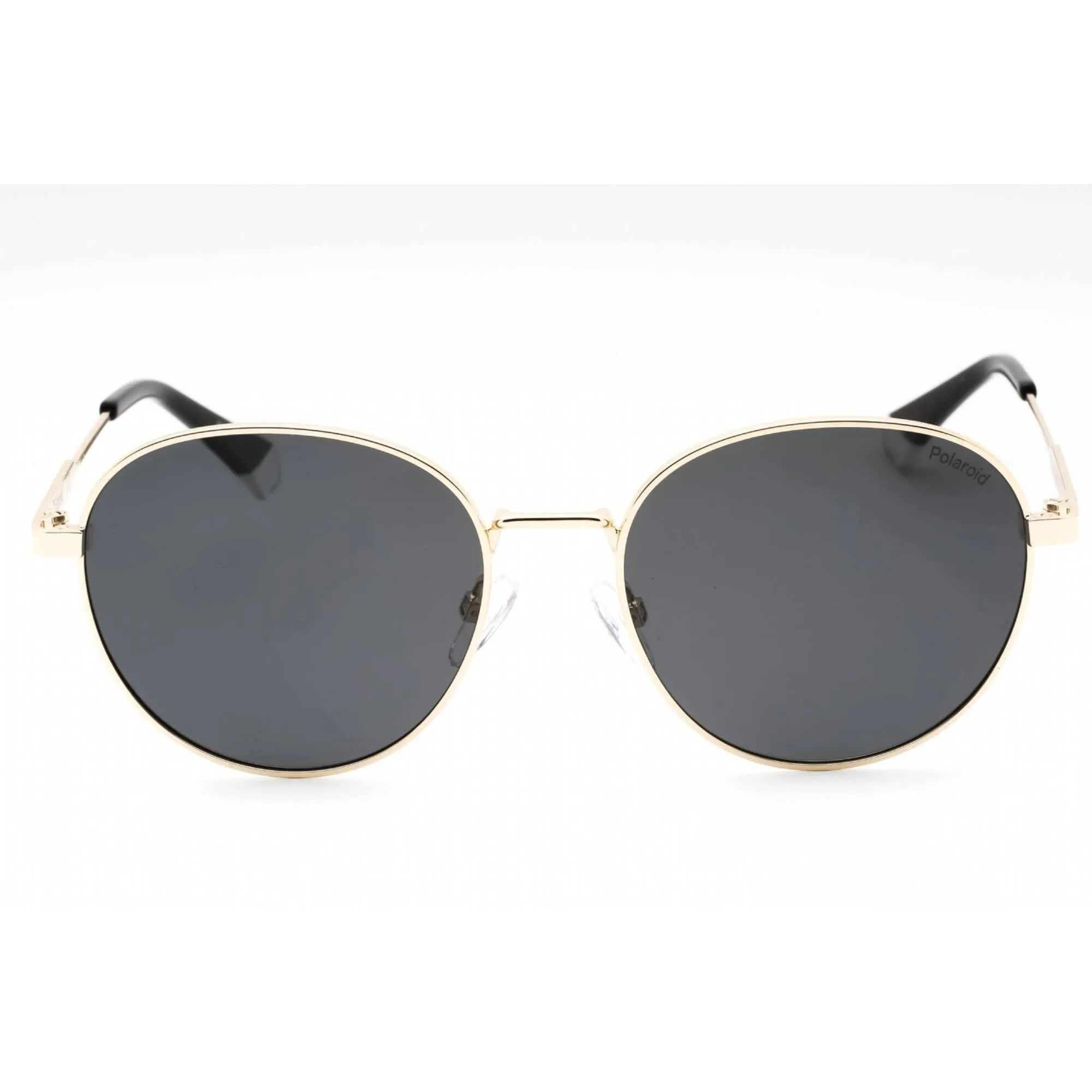 Polaroid Core Men's Sunglasses - Gold Grey Metal Round Frame | PLD 4135/S/X 2F7 M9
