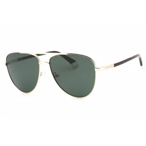 Polaroid Core Men's Sunglasses - Gold Metal Frame Green Pz Lens | PLD 4126/S 0J5G UC