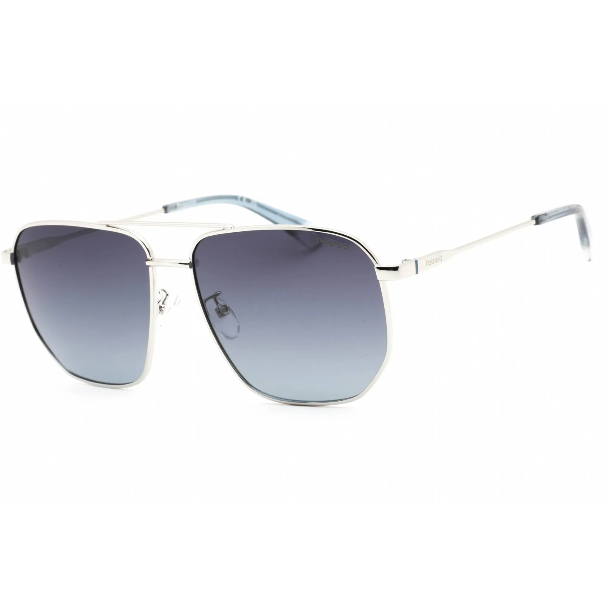 Polaroid Core Men's Sunglasses - Palladium Metal Pilot Frame | PLD 4141/G/S/X 0010 WJ