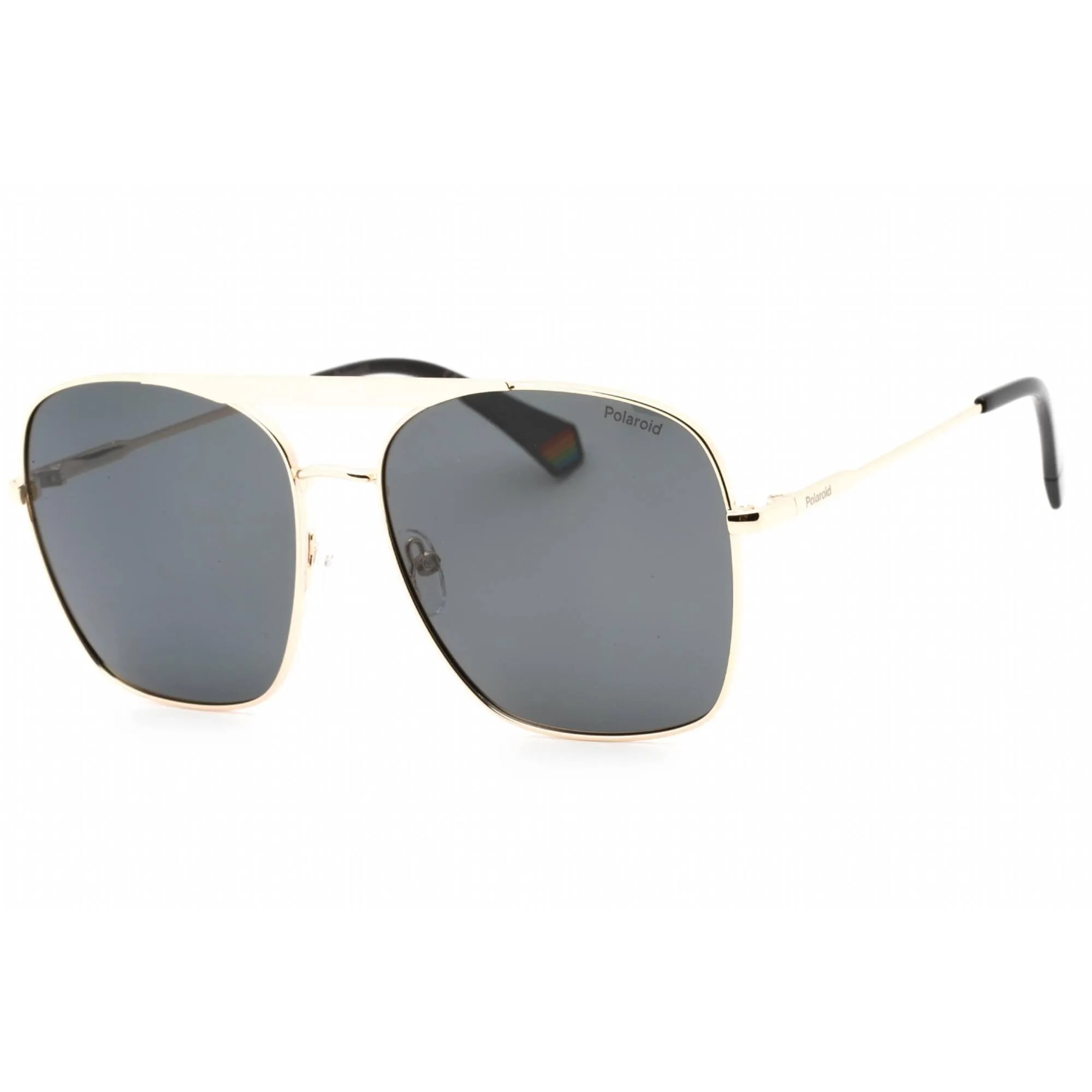 Polaroid Core Women's Sunglasses - Gold Metal Full Rim Frame | PLD 6201/S/X 0J5G M9
