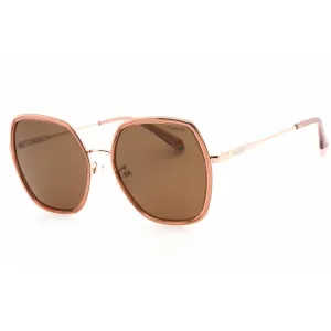 Polaroid Core Women's Sunglasses - Pink Plastic Butterfly Frame | PLD 6153/G/S 035J SP