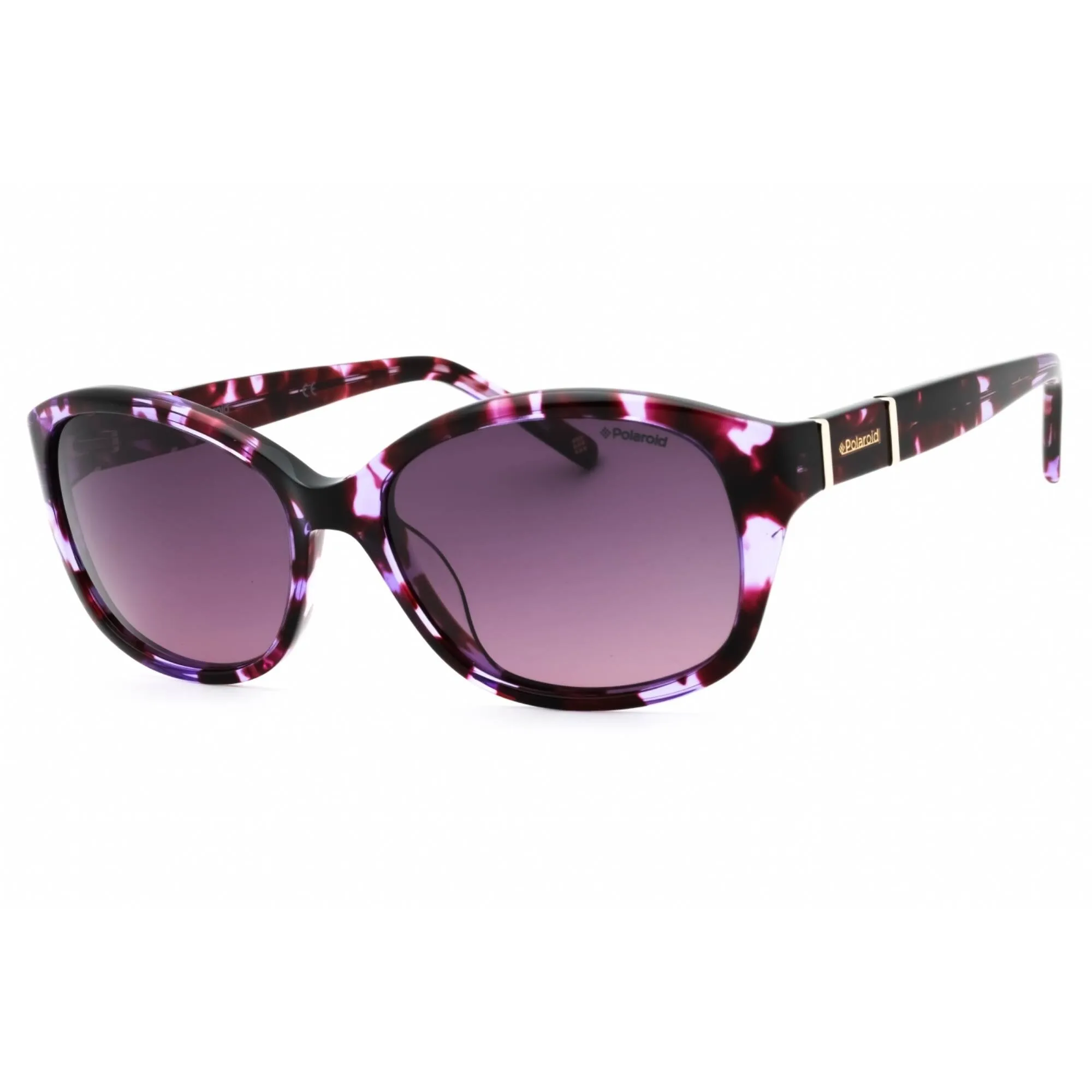 Polaroid Core Women's Sunglasses - Violet Havana Plastic Frame | Pld 4019/S 0NNQ 00