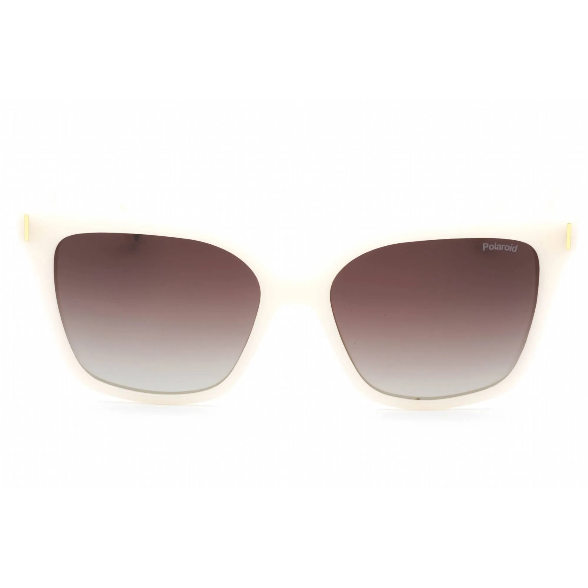 Polaroid Core Women's Sunglasses - White Cat Eye Plastic Frame | PLD 6192/S 0VK6 LA