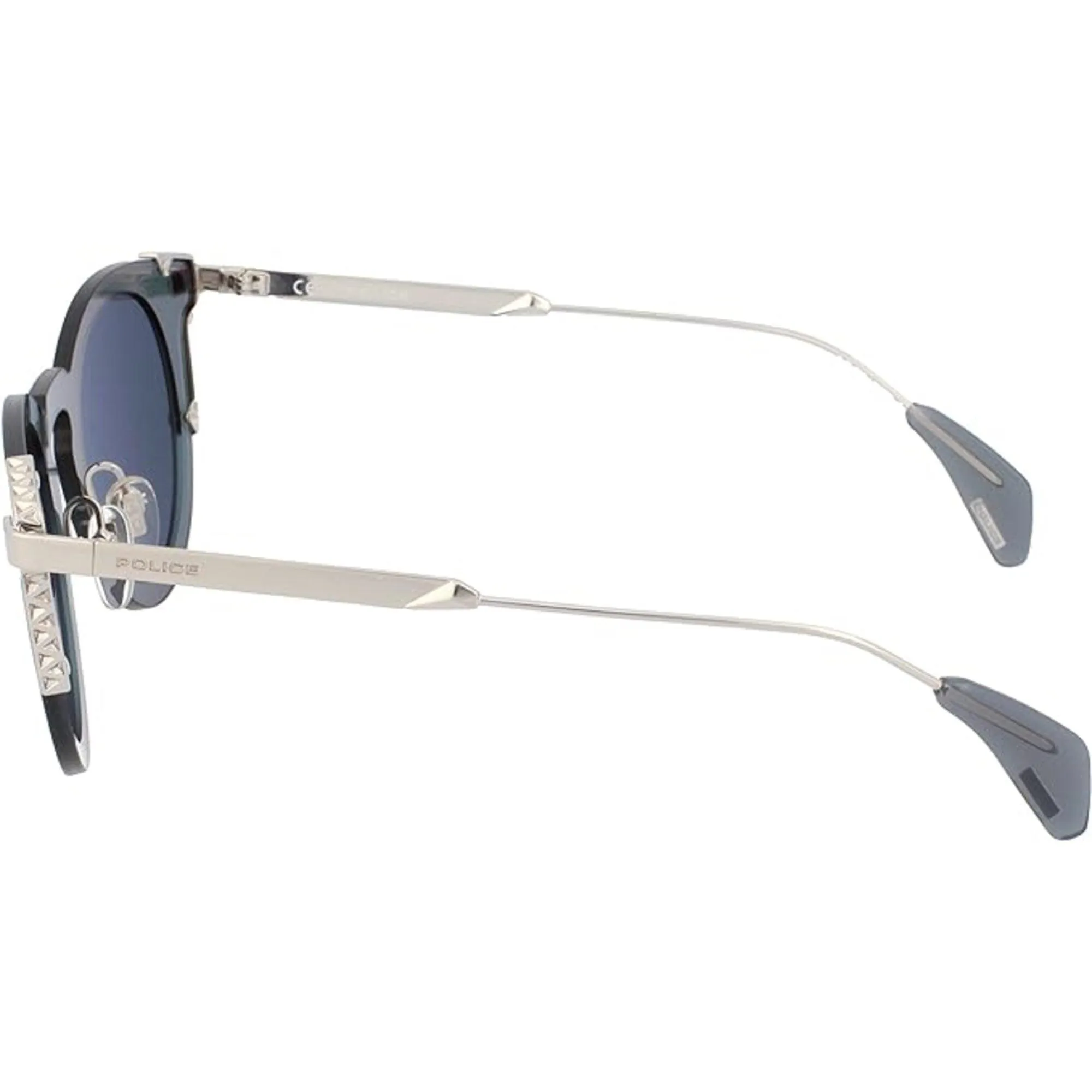 Police Women's Sunglasses - Smoke Plastic Cat Eye Frame Grey Lens | POLICE SPL624 579X