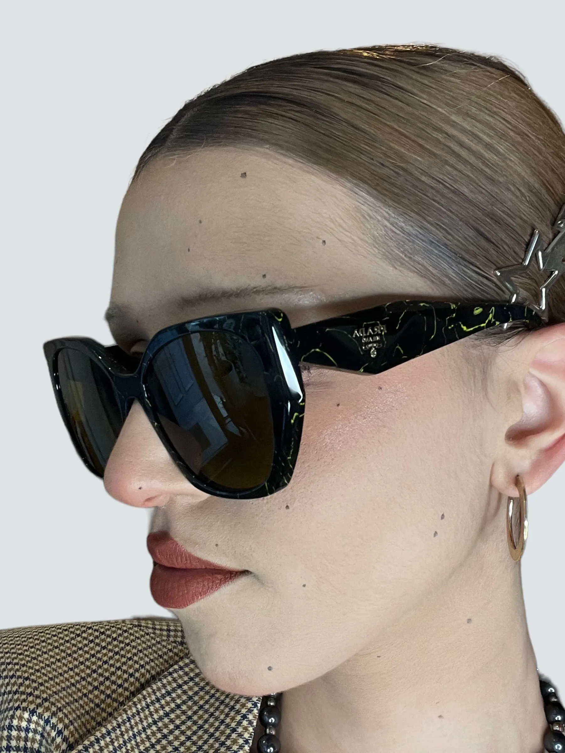 Prada Black Pillow Sunglasses