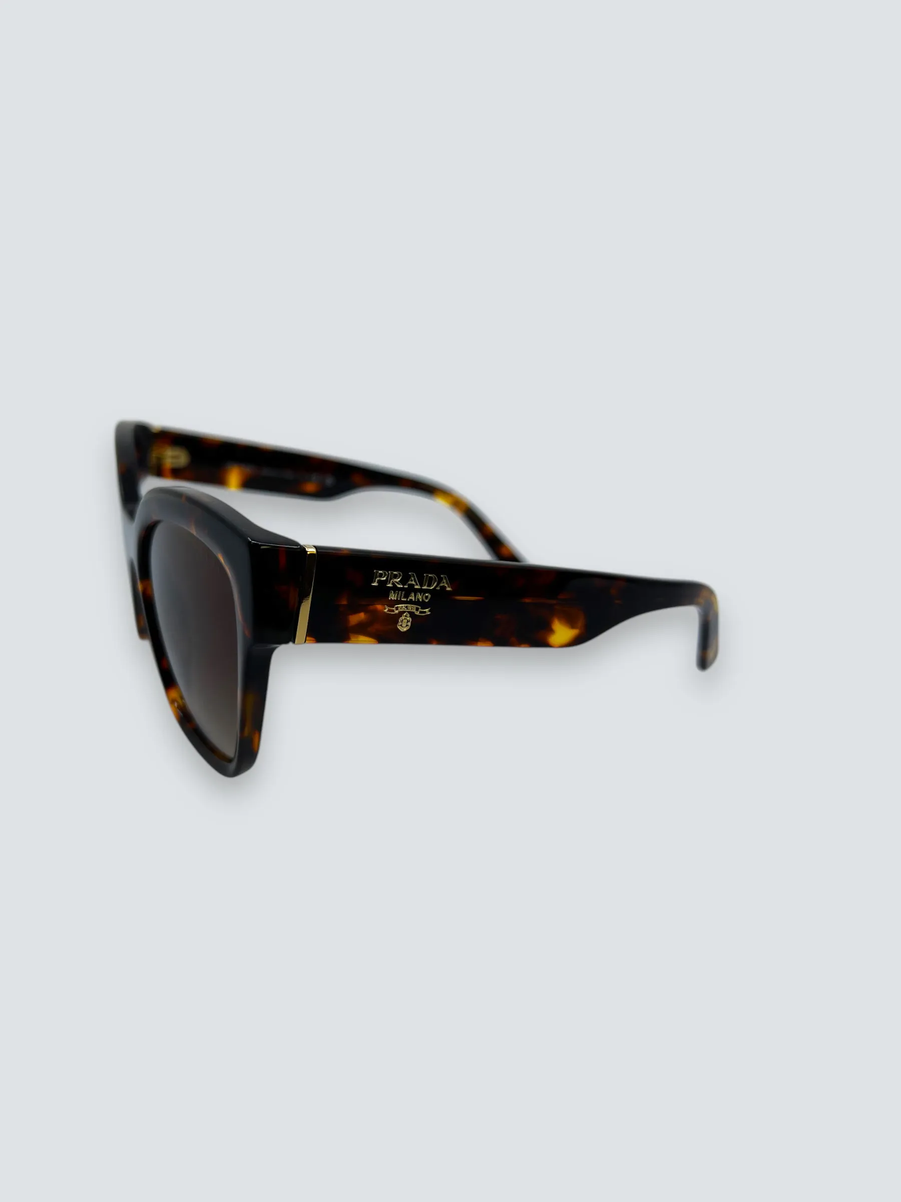 Prada Brown Square Sunglasses