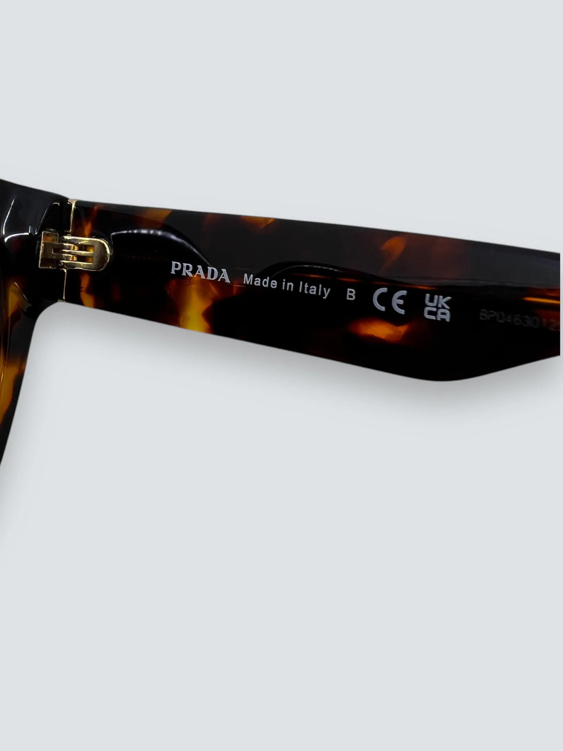 Prada Brown Square Sunglasses