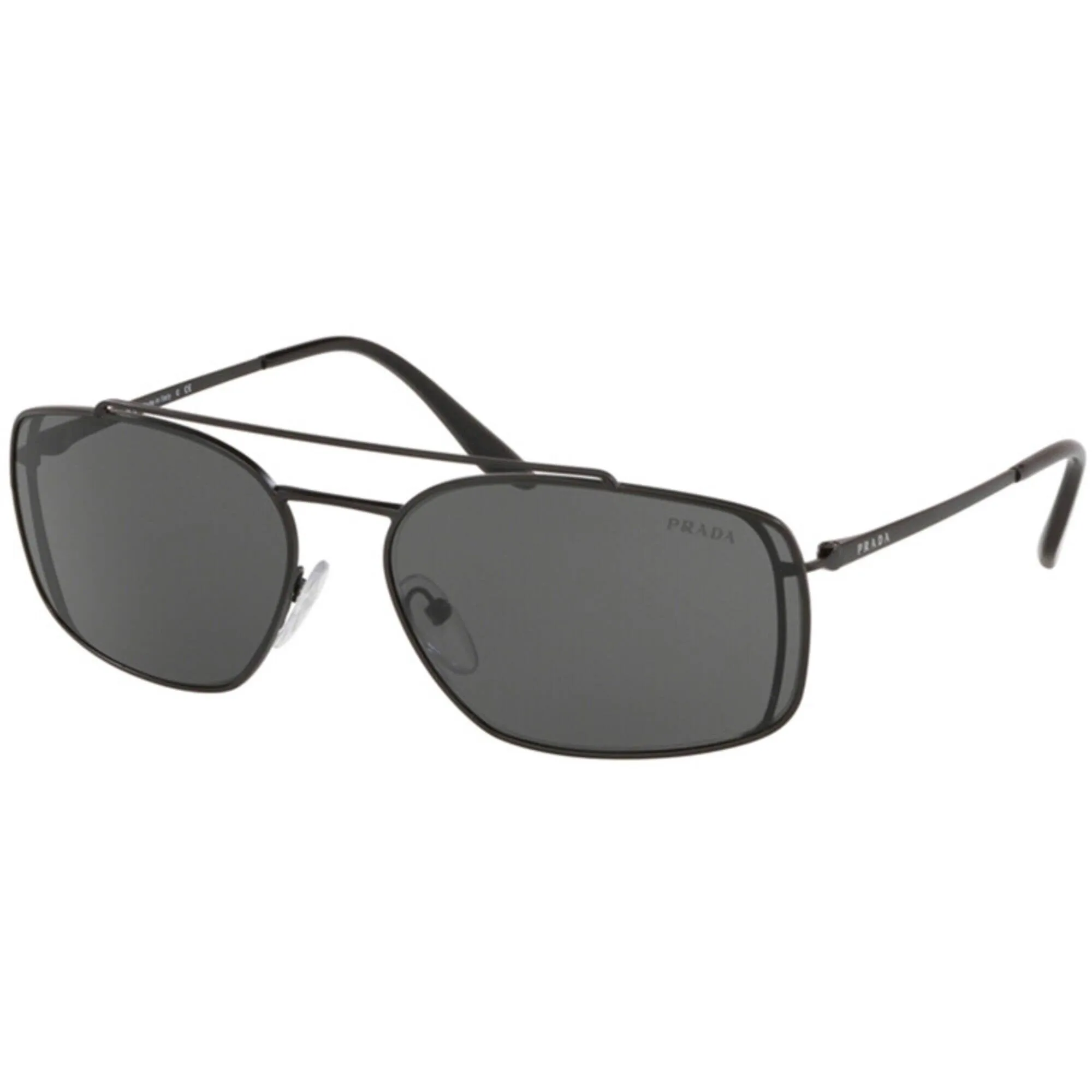Prada Men's Sunglasses - Matt Black Full Rim Pilot Frame | PRADA 0PR64VS 1BO1A162