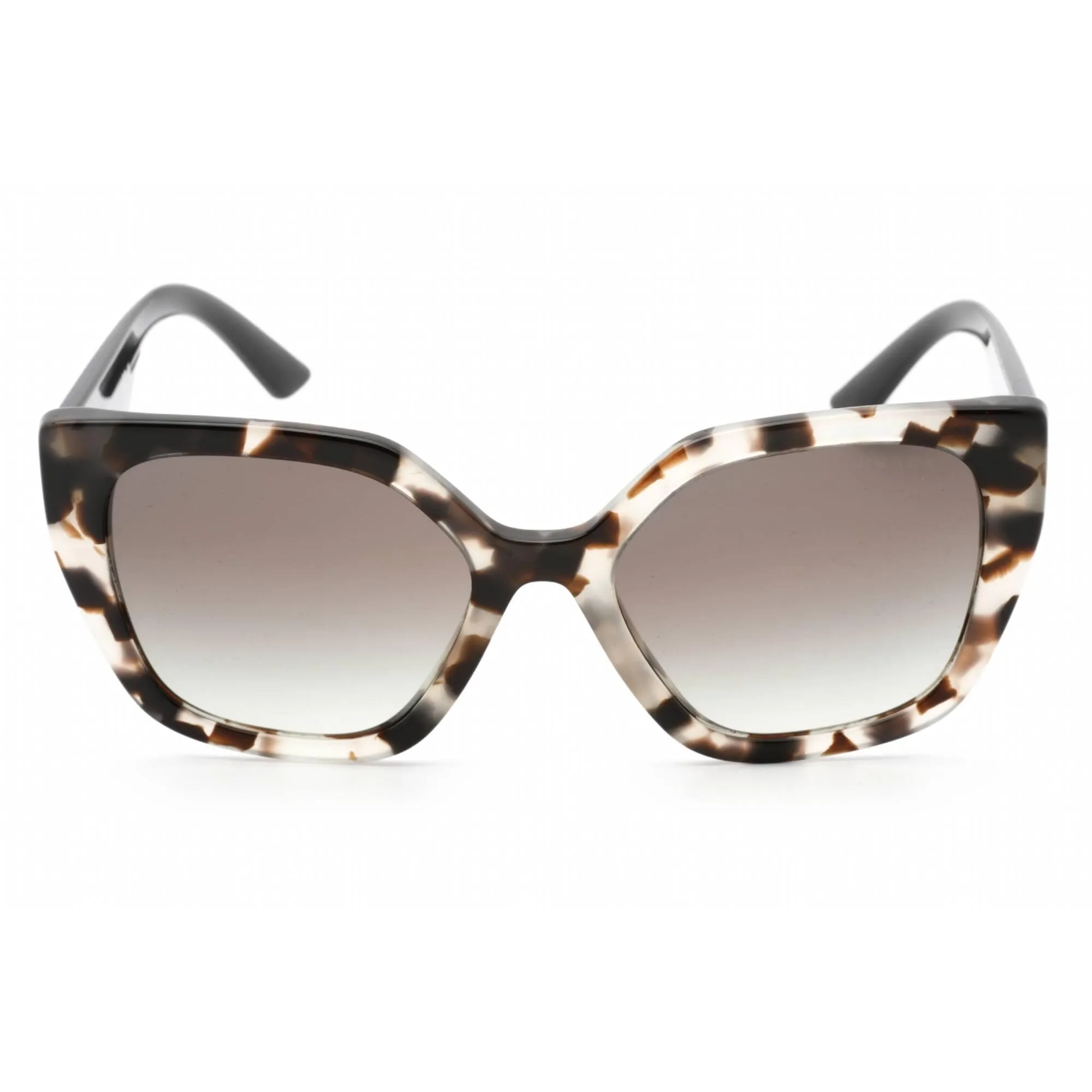 Prada Women's Sunglasses - Havana Cat Eye Frame Grey Gradient Lens | 0PR 24XS UAO0A7