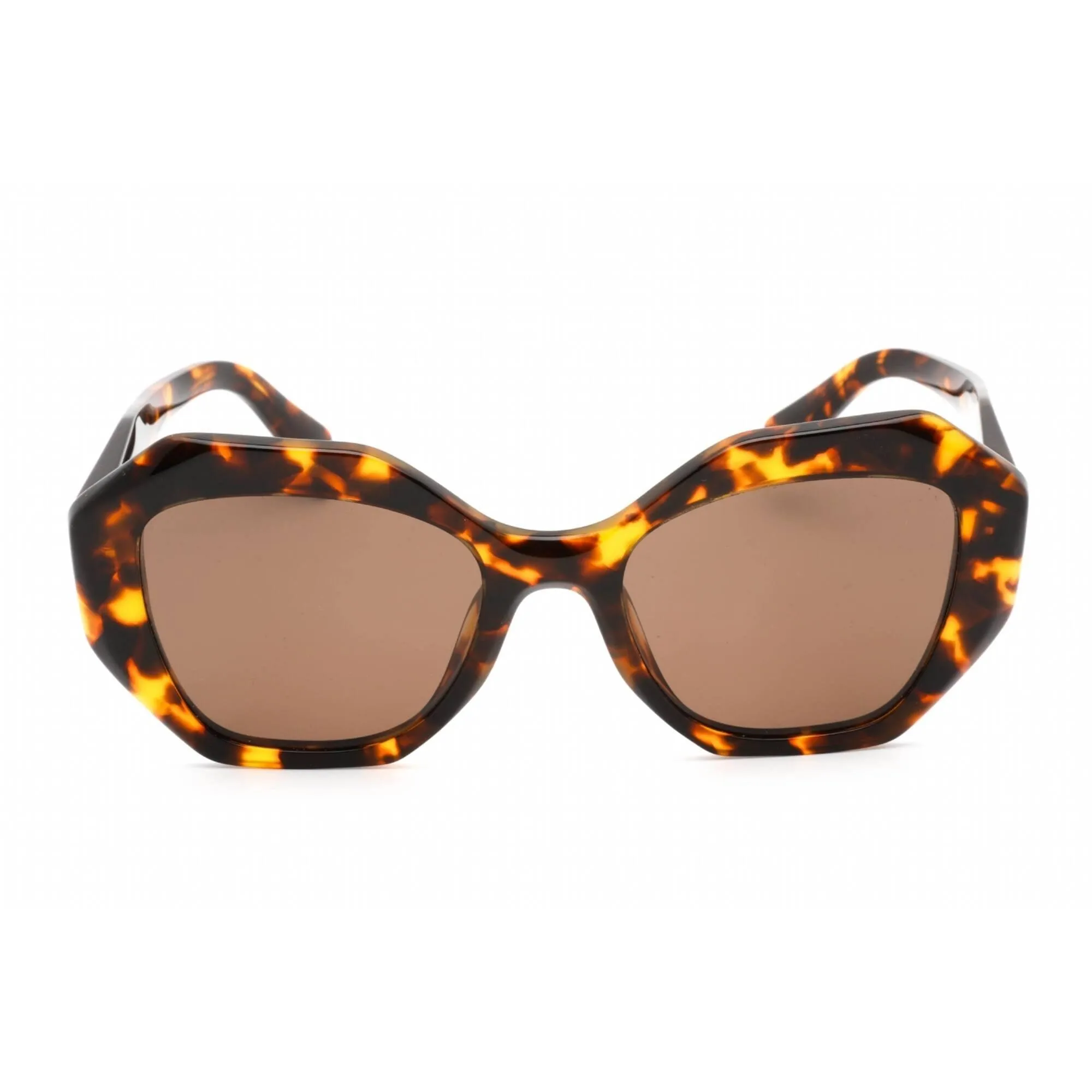 Prada Women's Sunglasses - Honey Tortoise Plastic Butterfly Frame | 0PR 16WS VAU05C