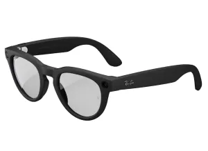Ray-Ban Meta Headliner in Matte Black w/ Clear to Grey Transition Lenses xld
