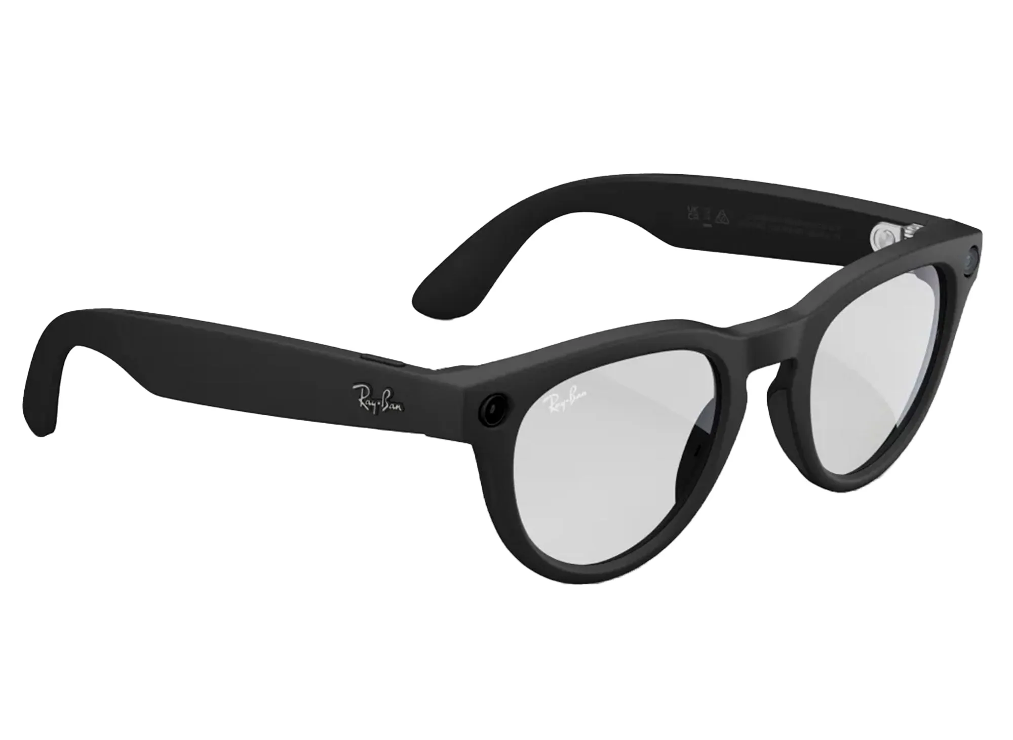 Ray-Ban Meta Headliner in Matte Black w/ Clear to Grey Transition Lenses xld