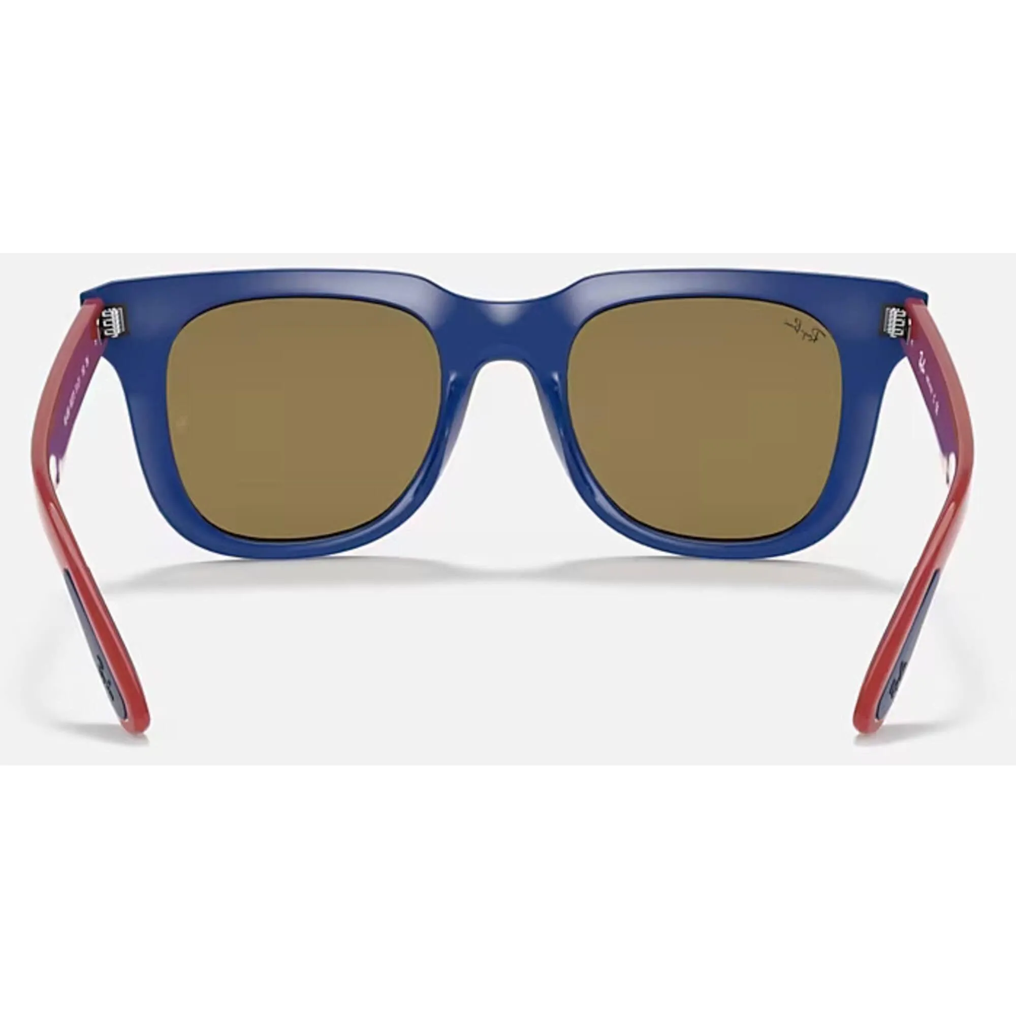 Ray Ban Unisex Sunglasses - Plastic Square Frame Dark Brown Lens | 0RB4368 652273