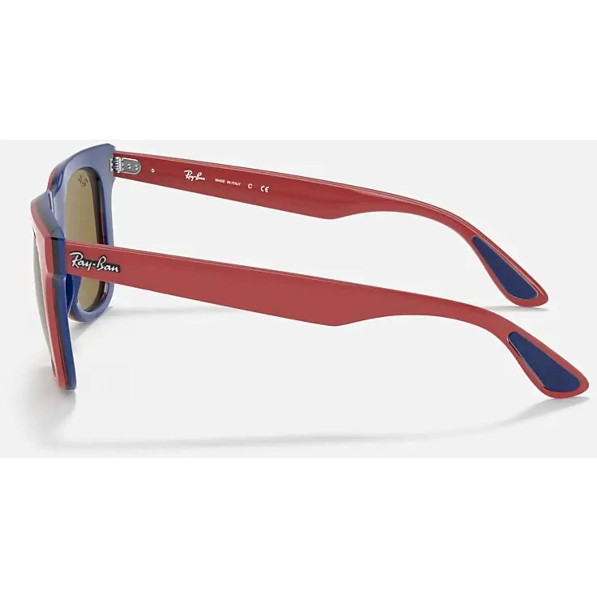 Ray Ban Unisex Sunglasses - Plastic Square Frame Dark Brown Lens | 0RB4368 652273