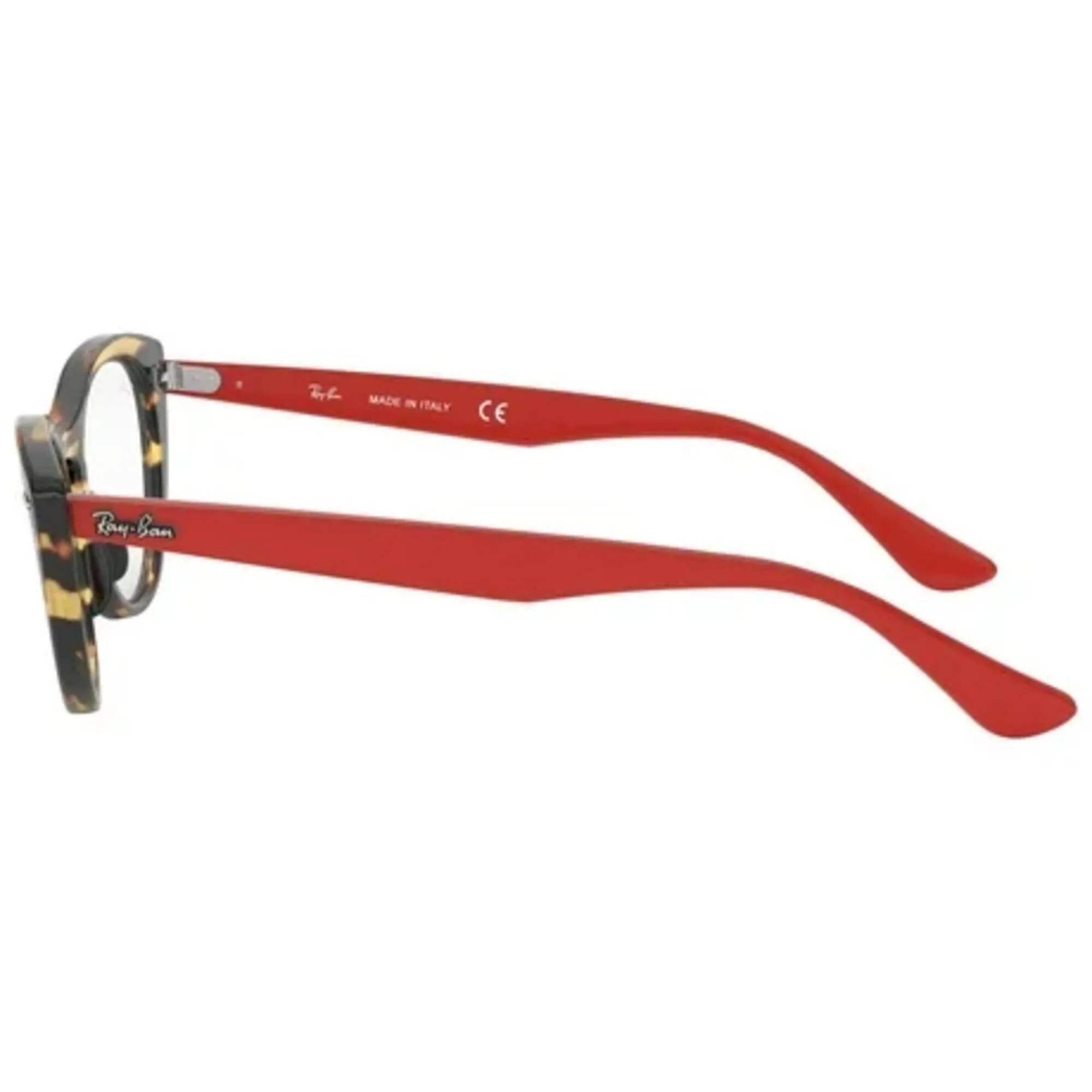 Ray Ban Women's Eyeglasses - Tort Red Plastic Frame Demo Lens | RAY BAN 0RX4314V 5937