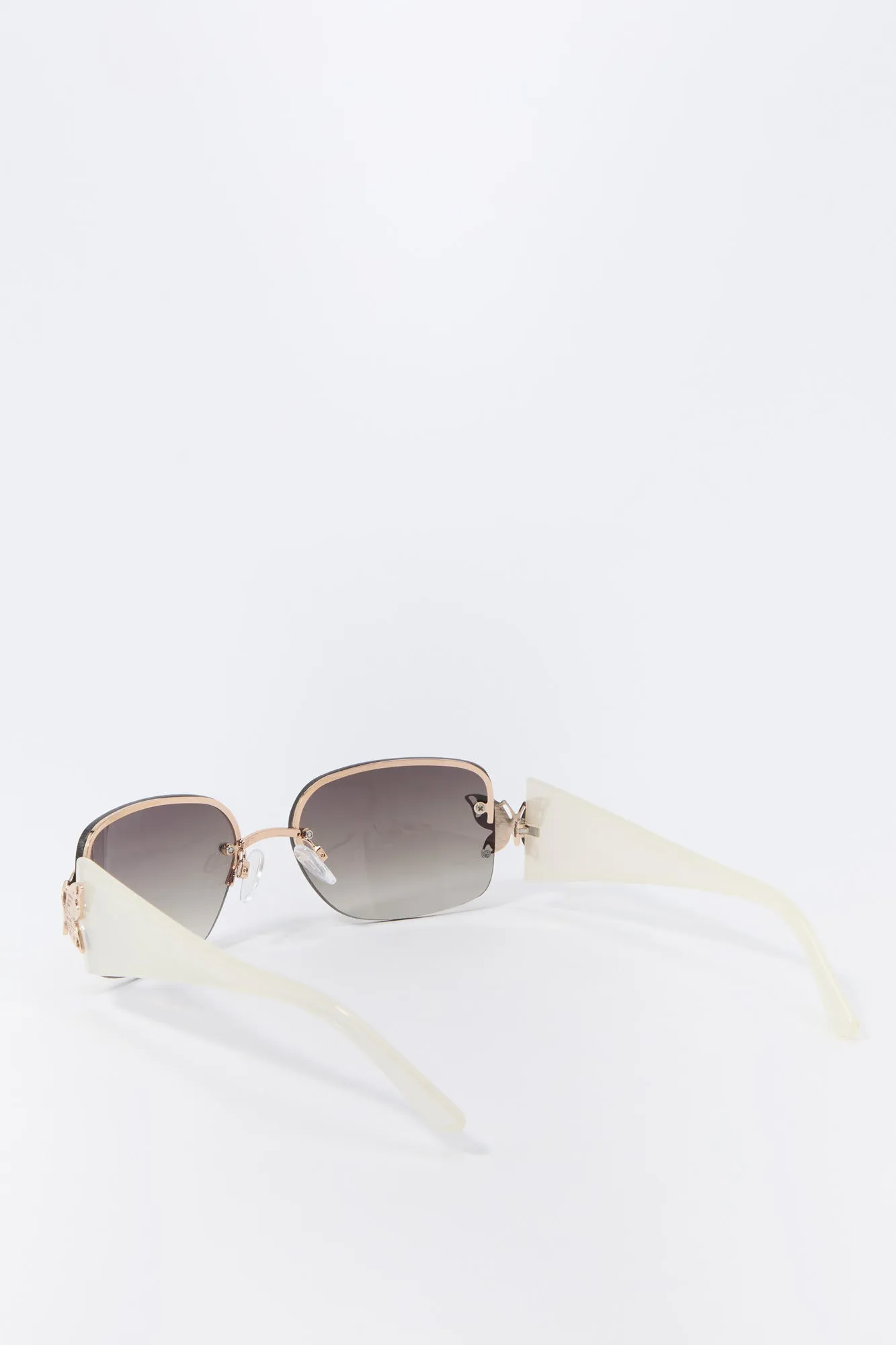 Rimless Butterfly Sunglasses
